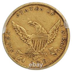 1834 $2.50 Classic PCGS XF40 Classic Head $2.5 Classic Head Gold Type Coin