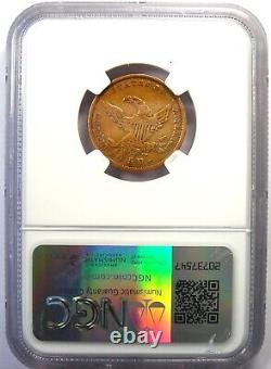 1834 Classic Gold Half Eagle $5 Coin Certified NGC Fine Detail Rare Coin