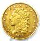 1834 Classic Gold Half Eagle $5 Coin Certified Pcgs Vf Detail Rare Coin