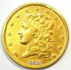 1834 Classic Gold Half Eagle $5 Coin VF / XF Details Rare Coin