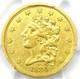 1834 Classic Gold Quarter Eagle $2.50 Coin Certified Pcgs Xf Details Rare