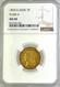 1834 Classic Head Plain 4 $5 Gold Coin Ngc Au50