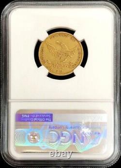 1834 Gold Classic Head $5 Plain 4 Quarter Eagle Coin Ngc Very Fine 30