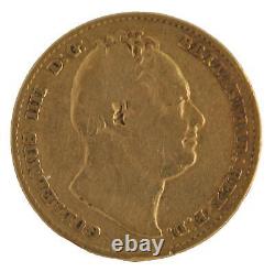 1835 Great Britain King William IV Full Sovereign. 917 Fine Gold Coin