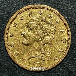 1836 $2.50 Classic Gold? Xf Extra Fine? Scarce Coin Script 8 2 1/2? Trusted