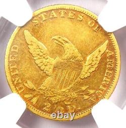 1836 Classic Gold Quarter Eagle $2.50 Coin Certified NGC VF30 Rare