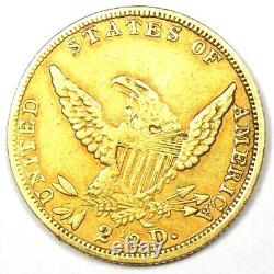 1836 Classic Gold Quarter Eagle $2.50 Coin VF / XF Details Rare Coin