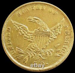 1836 Gold Classic Head $5 Dollar Half Eagle Coin Extremely Fine Condition