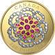 18392 2018'a Crown Jewel' Proof $250 Gold Coin With Rubies. 9999 Fine