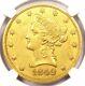 1849 Liberty Gold Eagle $10 Coin Certified Ngc Au53 Rare Date