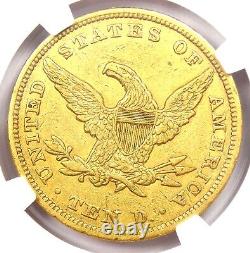 1849 Liberty Gold Eagle $10 Coin Certified NGC AU53 Rare Date