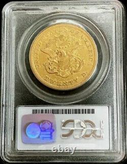 1850 O Gold Us $20 Liberty Double Eagle Type 1 Coin Pcgs Very Fine 20