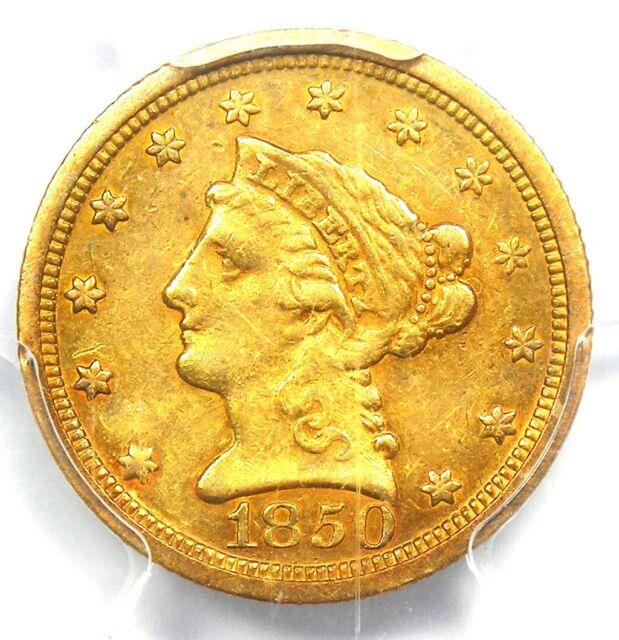 1850-o Liberty Gold Quarter Eagle $2.50 New Orleans Coin Pcgs Xf45 (ef45)