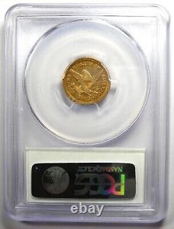 1850-O Liberty Gold Quarter Eagle $2.50 New Orleans Coin PCGS XF45 (EF45)