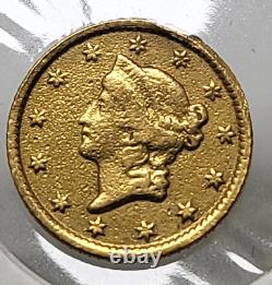 1851-O Type I $1 Gold Coin Pre-1933 in Very Fine+ to Extremely Fine Condition