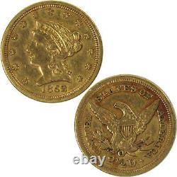 1852 O Liberty Head Quarter Eagle XF EF Gold $2.50 Coin SKUCPC7192