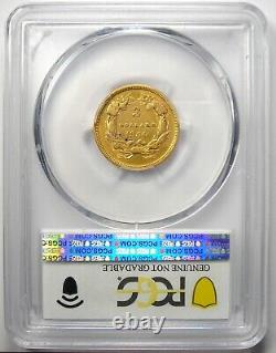 1854 Three Dollar Indian Gold Coin $3 Certified PCGS XF Details Rare Coin