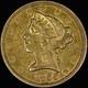 1855 $5 Gold Liberty? Xf Extra Fine? Scarce Coin Ef Half Eagle 14m? Trusted