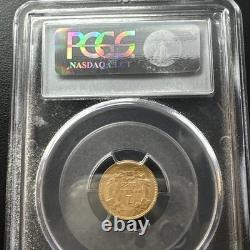 1855 US $1 Gold Coin TYPE 2 PRINCESS PCGS AU 53 Very Original Nice Color 1855 US $1 Gold Coin TYPE 2 PRINCESS PCGS AU 53 Very Original Nice Color