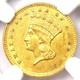 1856 Indian Gold Dollar G$1 Certified Ngc Au58 Rare Coin