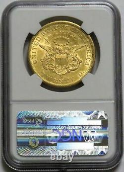 1856 S Gold $20 Liberty Double Eagle Coin Ngc Extra Fine 45 Xf 45