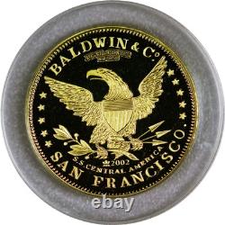 1857/0 $10 49er Horseman. 906 Fine Gold from S. S. Central America PCGS Coin