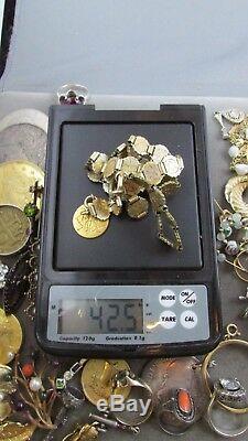 1857 Gold Coin Victorian AIE MEMENTO MORI Rose Gold Bookchain POCKET WATCH 42.5g