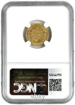 1864 BB France 10 Francs 0.0933 oz Gold Coin XF 45 NGC Extra Fine 45