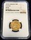 1873 E Gold German State Saxony 20 Mark Johann Coin Ngc Extremely Fine 45