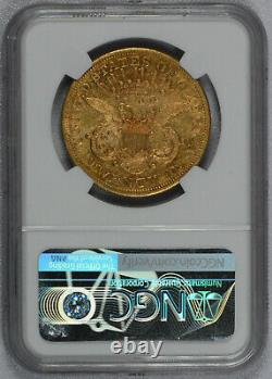 1876 CC Carson City Gold Ngc Extra Fine Xf45 $20 Liberty Head Double Eagle Coin