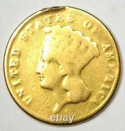 1878 Indian Three Dollar Gold Coin ($3) Fine Details Rare Coin