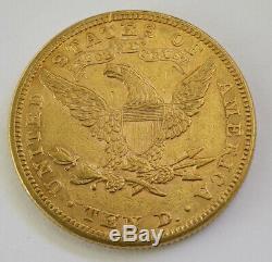 1881 Liberty Coronet Head Gold Eagle $10 Dollar Fine Gold Coin Nice! NR