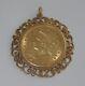 1881 Liberty Head $10 U. S. Mint Gold Coin With14k Gold Pendant Bezel, 23.2 Grams