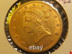 1886 S $10 GOLD coin Ten D Liberty Eagle 10 dollar piece pure fine luster round