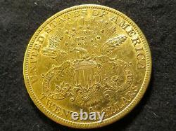 1894 S GOLD Twenty Dollar Double Eagle Liberty $20 coin pure fine mint round
