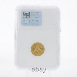 1896 $2.50 Liberty Head Quarter Eagle 90% Fine Gold NGC MS 62 US Coin Sealed