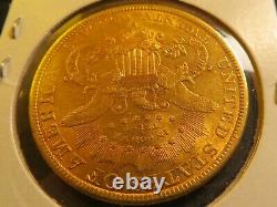 1897 S $20 B. U. GOLD Double Eagle Twenty Dollar Liberty coin fine luster mint