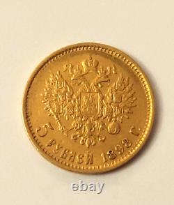 1898 Gold Coin 0.9 fineness High Grade 1898 Gold Coin 0.9 fineness High Grade