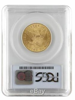 1899 $10 Gold Liberty Head Eagle PCGS MS63 Blue. 900 fine gold