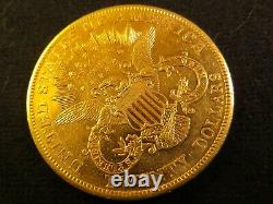 1904 $20 GOLD Liberty Double Eagle United States of America coin solid pure fine