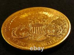 1904 $20 GOLD Liberty Double Eagle United States of America coin solid pure fine