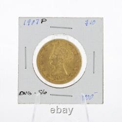 1907 $10 Liberty Head American Eagle 90% Fine Gold Coin United States Coin