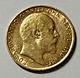 1908 Gold Great Britain Edward Vii. 917 Fine Gold 1/2 Sovereign Coin #111