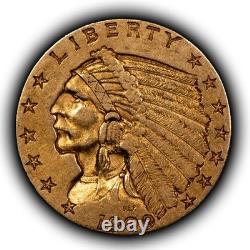 1909 G$2.50 Indian Head Gold Quarter Eagle Luster XF SKU-G5367 1909 G$2.50 Indian Head Gold Quarter Eagle Luster XF SKU-G5367