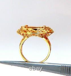 1910 $2.5 Fine Gold Coin Ring 14kt Bullion Deco