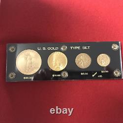 1910 Rare Colletion US Gold Type 4 Gold Coin Set Amazing High Grade Coins