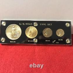 1910 Rare Colletion US Gold Type 4 Gold Coin Set Amazing High Grade Coins