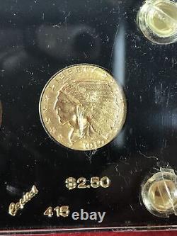 1910 Rare Colletion US Gold Type 4 Gold Coin Set Amazing High Grade Coins