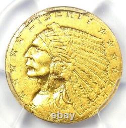 1911-D Indian Gold Quarter Eagle $2.50 Coin Strong D Certified PCGS XF Details