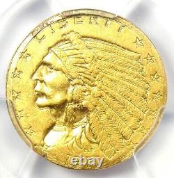 1911-D Indian Gold Quarter Eagle $2.50 Coin Strong D Certified PCGS XF Details